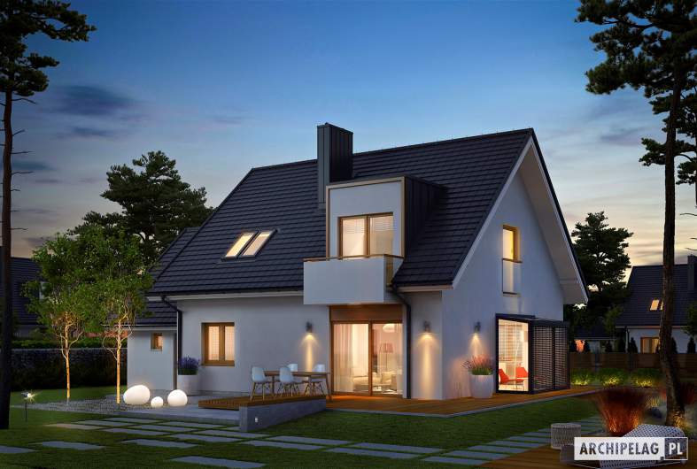 Projekt domu April G1 -