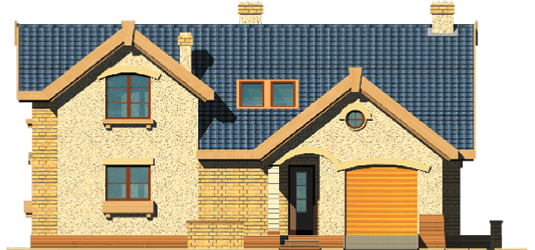 Tatiana G1 - Projekt domu Tatiana G1 - elewacja frontowa