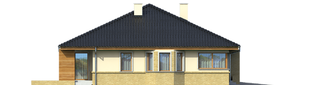 Projekt domu Flori G1 - elewacja lewa