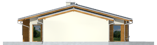 Bob G1 - Projekt domu Bob G1 - elewacja prawa