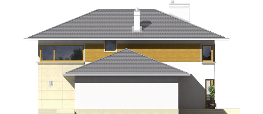 Diego G2 - Projekt domu Diego G2 Leca® DOM - elewacja prawa