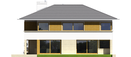 Diego G2 - Projekt domu Diego G2 Leca® DOM - elewacja lewa