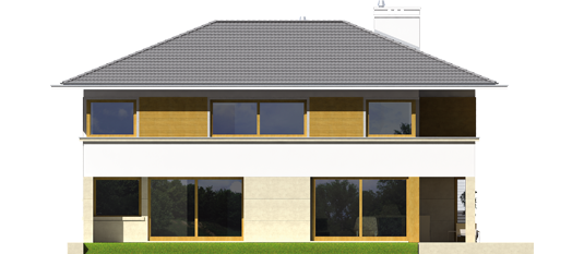 Diego G2 - Projekt domu Diego G2 Leca® DOM - elewacja lewa