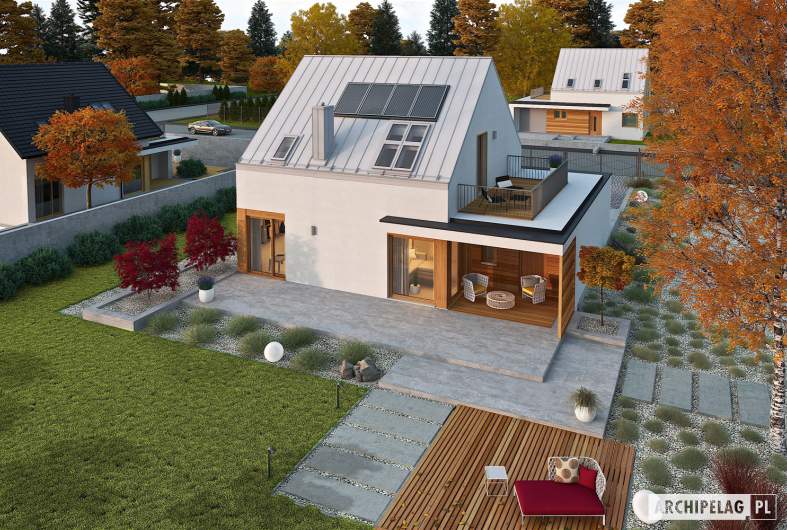 Projekt domu Mini 2 G1 PLUS - widok z góry