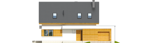 Projekt domu Patryk G1 MULTI-COMFORT - elewacja frontowa
