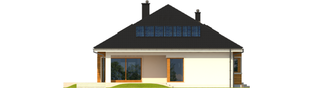 Projekt domu Liv 3 G2 MULTI-COMFORT - elewacja tylna