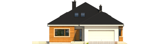 Liv 3 G2 - Projekt domu Liv 3 G2 MULTI-COMFORT - elewacja frontowa