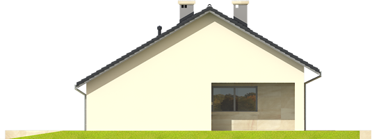 Tori III G1 - Projekt domu Tori III G1 - elewacja lewa