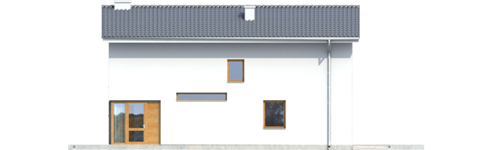 Mika - Projekt domu Mika - elewacja frontowa