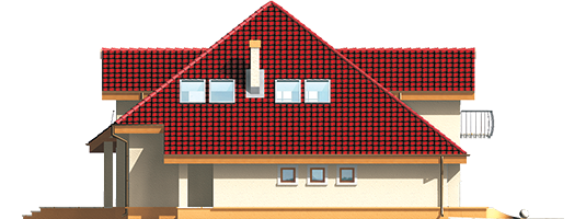 Antonella G1 - Projekt domu Antonella G1 - elewacja lewa