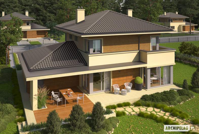 Projekt domu Rodrigo III G1 - widok z góry