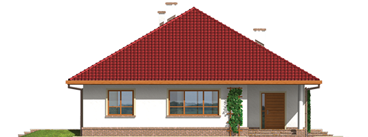 Suzi - Projekt domu Suzi - elewacja frontowa
