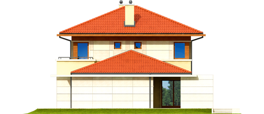 Rodrigo G2 - Projekt domu Rodrigo G2 Leca® DOM - elewacja prawa