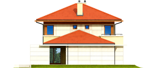 Rodrigo G2 - Projekt domu Rodrigo G2 Leca® DOM - elewacja prawa