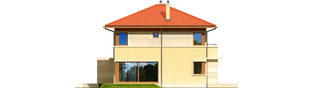 Projekt domu Rodrigo G2 Leca® DOM - elewacja lewa