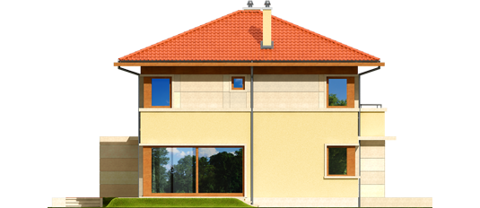 Rodrigo G2 - Projekt domu Rodrigo G2 Leca® DOM - elewacja lewa