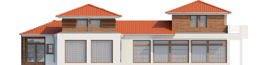 Dionisio G2 - Projekt domu Dionizy (mały) G2 - elewacja lewa