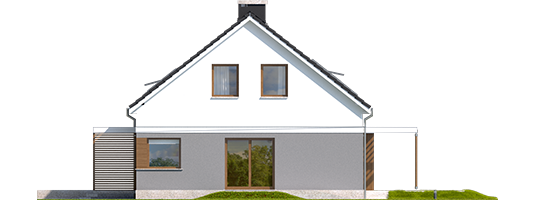 Ariel G1 ENERGO - Projekt domu Ariel G1 ENERGO - elewacja prawa