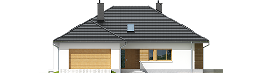 Marcel II G2 - Projekt domu Marcel II G2 - elewacja frontowa