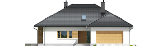 Marcel II G2 - Projekt domu Marcel II G2 - elewacja frontowa