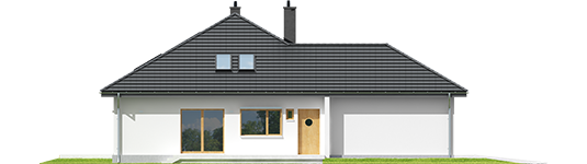 Marcel II G2 - Projekt domu Marcel II G2 - elewacja lewa