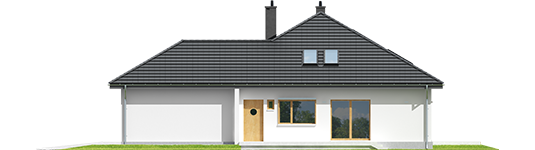 Marcel II G2 - Projekt domu Marcel II G2 - elewacja lewa
