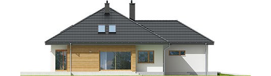 Marcel II G2 - Projekt domu Marcel II G2 - elewacja prawa