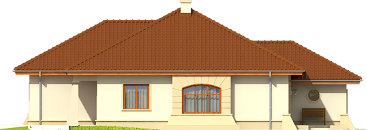 Kornelia IV G2 - Projekt domu Kornelia IV G2 - elewacja lewa