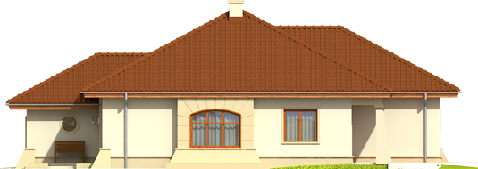 Kornelia IV G2 - Projekt domu Kornelia IV G2 - elewacja lewa