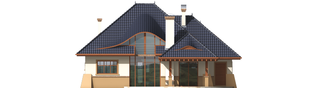 Projekt domu Klarysa G2 - elewacja tylna