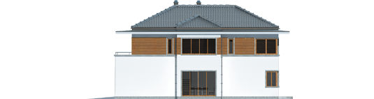 Leonardo G2 - Projekt domu Leonardo G2 - elewacja lewa