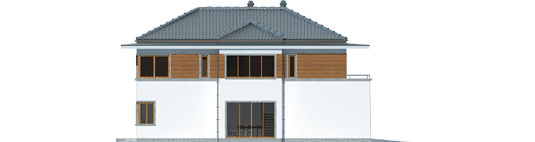 Leonardo G2 - Projekt domu Leonardo G2 - elewacja lewa