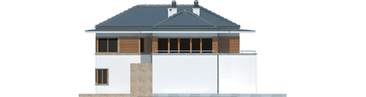 Leonardo G2 - Projekt domu Leonardo G2 - elewacja prawa