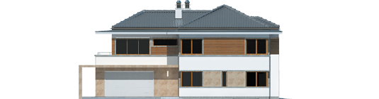 Leonardo G2 - Projekt domu Leonardo G2 - elewacja frontowa