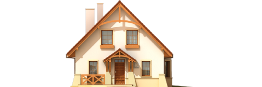 Vladimir - Projekt domu Wojtek - elewacja frontowa