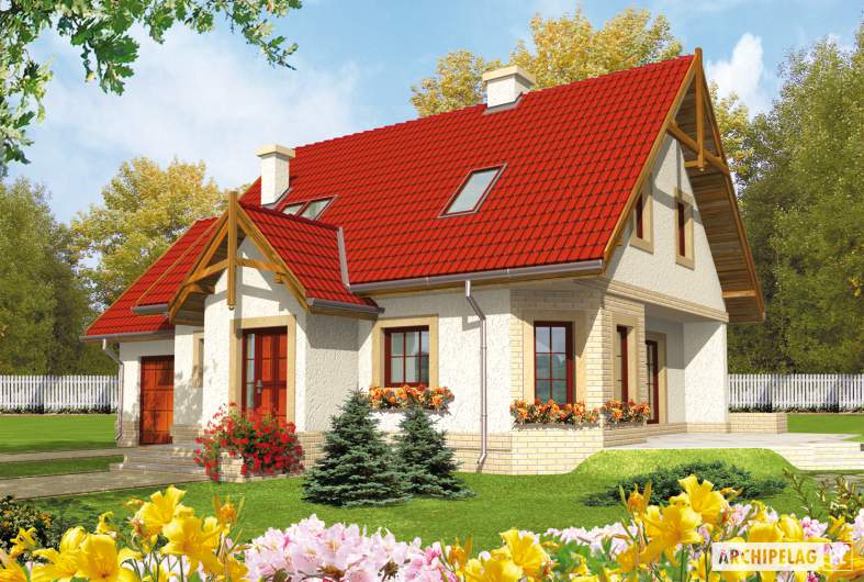 Projekt domu Igusia G1 - 