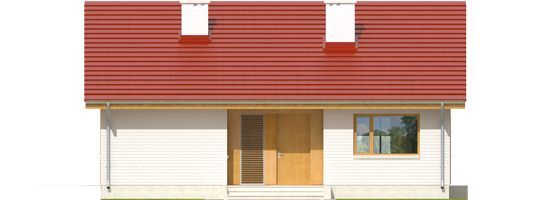 Rafael - Projekt domu Rafael - elewacja frontowa