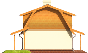 Vera - Projekt domu Wera - elewacja lewa