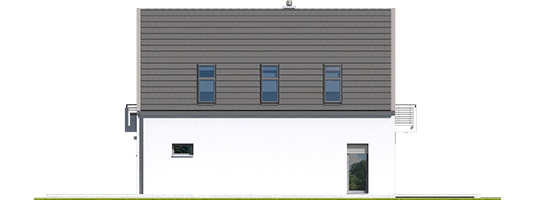 Noel G1 ENERGO - Projekt domu Noel G1 ENERGO - elewacja prawa