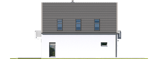 Noel G1 ENERGO - Projekt domu Noel G1 ENERGO - elewacja prawa