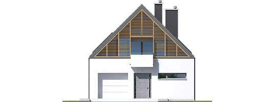 Noel G1 ENERGO - Projekt domu Noel G1 ENERGO - elewacja frontowa