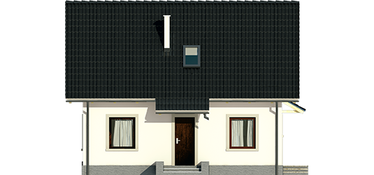 Celine - Projekt domu Celinka - elewacja frontowa