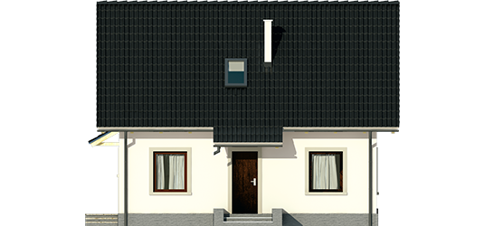 Celine - Projekt domu Celinka - elewacja frontowa