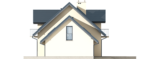 Marise II G2 ENERGO - Projekty domów ARCHIPELAG - Marisa II G2 ENERGO - elewacja prawa