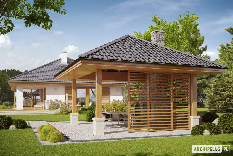 Projekt domu Altana A1 - Projekt Altana A1 - wizualizacja