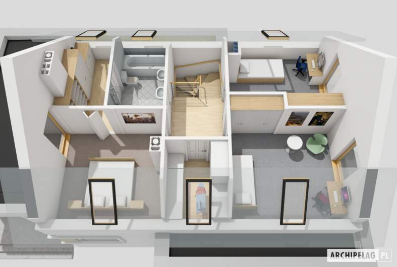 Projekt domu Patryk G1 -