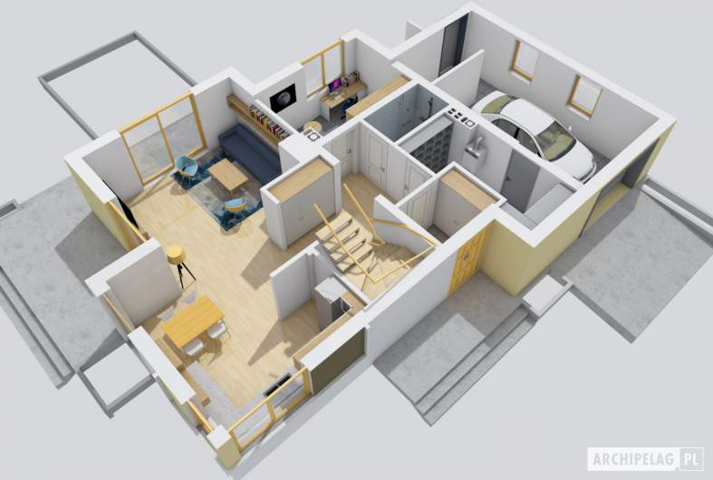 Projekt domu Patryk G1 -