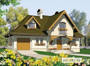 Projekt domu Amelia G1 - animacja projektu