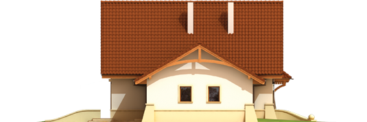 Hely G2 - Projekt domu Helka G2 - elewacja lewa