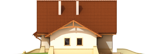 Hely G2 - Projekt domu Helka G2 - elewacja lewa